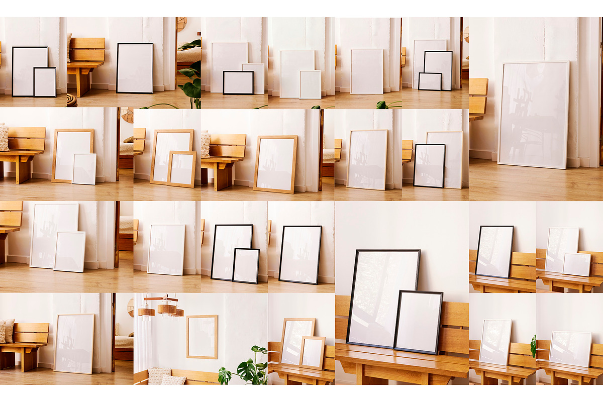 24 Frame Mockup Set, a Household Mockup by Moixo studio (Photo 8 of 8)