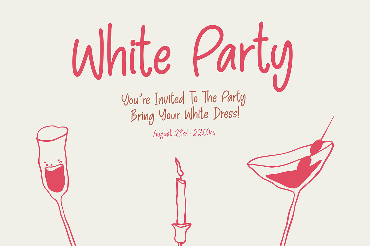 Pinky Doodle Natural Handwritten, a Script Font by Letterena Studios Script (Photo 3 of 20)
