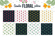 Seamless Floral patterns, a Pattern Graphic by The Odd Seed (Thumbnail 4 of 9)