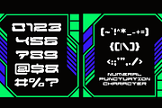 Ireon Cyberpunk - Modern Logo Font, a Sans Serif Font by Nirmana Visual (Thumbnail 4 of 9)
