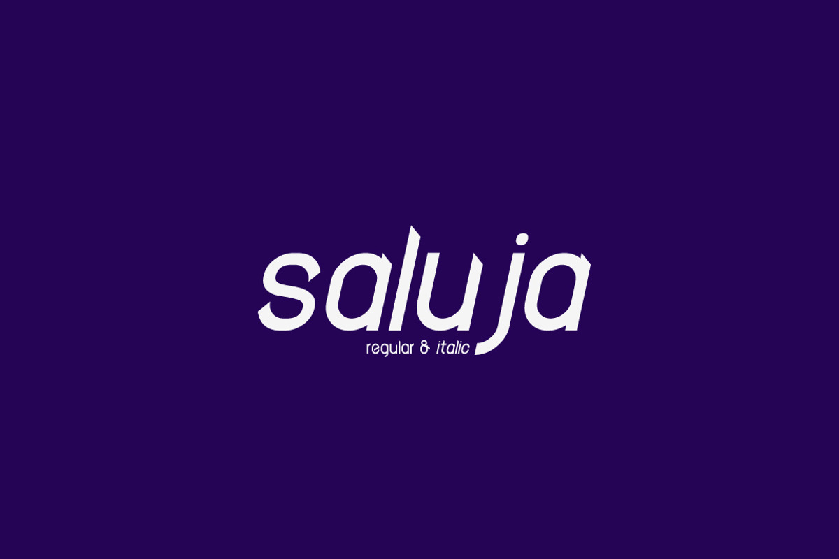 Saluja Typeface, a Sans Serif Font by ghozai studio (Photo 4 of 4)