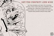 59 Easy Ink Brushes For Procreate, a Brush Add-On by Easy Procreate (Thumbnail 5 of 8)