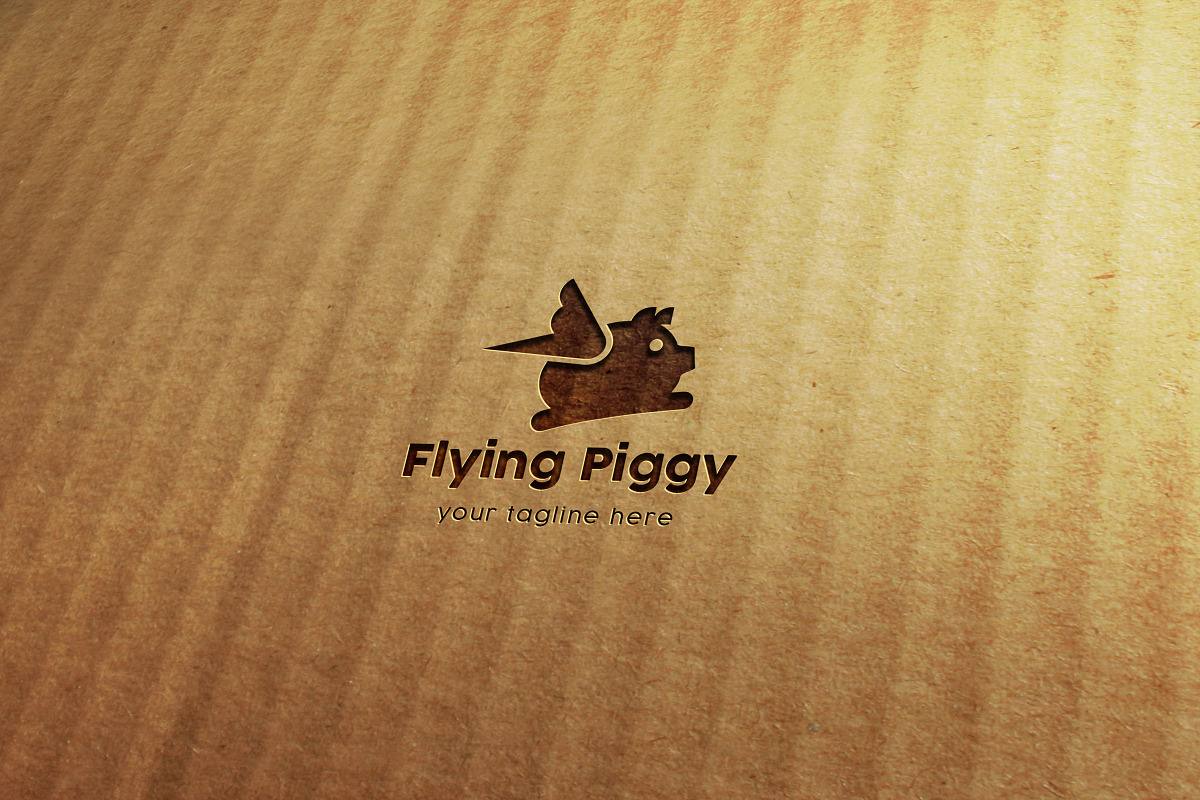 Flying Piggy Logo, a Branding & Logo Template by GladicMonster (Photo 4 of 13)