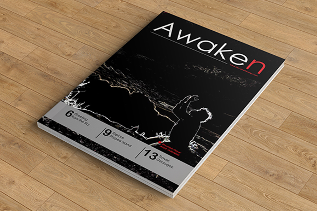 Travel Adventure Magazine, a Magazine Template by Incools (Photo 1 of 5)
