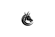 Minimalist Modern Dragon Logo, a Branding & Logo Template by Luxury Logos (Thumbnail 3 of 4)