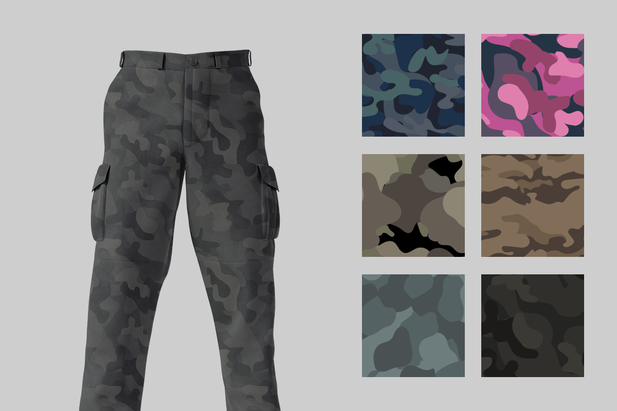 Best Camouflage Vector Patterns, a Pattern Graphic by wowpatterns (Photo 3 of 6)