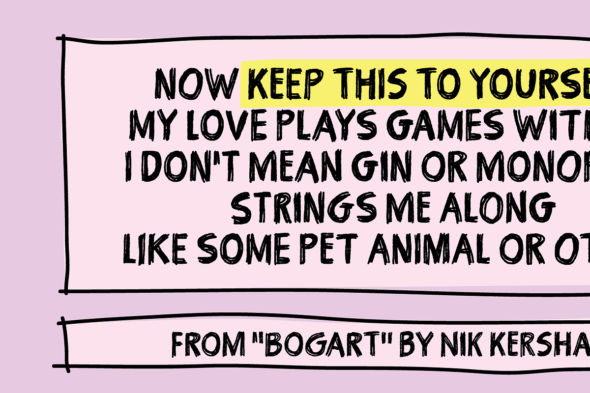 Keep This To Yourself, a Handwritten Font by pizzadudedotdk (Photo 6 of 10)