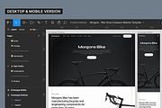 Morgans - Bike Shop Landing Page, a Landing Page Template by SundayWorkTeam (Thumbnail 2 of 4)