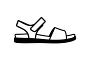 Beach Sandals Flip Flop Vector Bundl, an Illustration by jahid234 (Thumbnail 43 of 49)