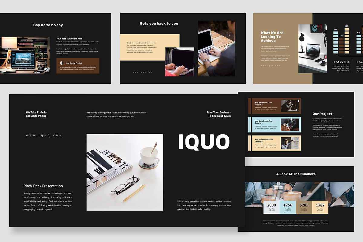Iquo : Multipurposes Keynote, a Presentation Template by Punkl Camp (Photo 1 of 9)