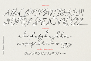 Hestor Dawson - Handwritten Font