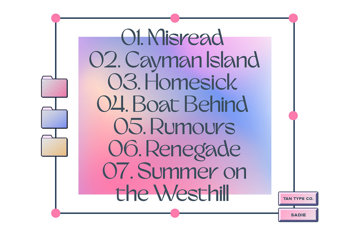 TAN - SADIE, a Font by TanType (Photo 4 of 10)