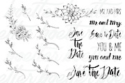 Illustrated Save The Date Overlays, an Illustration by Boelter Design Co (Thumbnail 6 of 6)