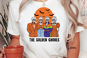 The Golden Ghouls PNG, an Illustration by Craft Nest (Thumbnail 3 of 6)