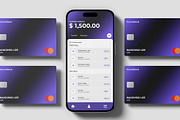 Iphone And Credit Card Mockup, a Product Mockup by scribrostudio (Thumbnail 11 of 11)