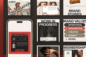 Social Media Kit Post Template, a Social Media Template by E-Type