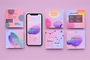 Outer Space Aesthetic Instagram, a Social Media Template by maaariabouvier (Thumbnail 5 of 6)