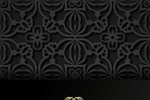 Luxury Black Design Cards Collection