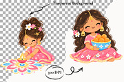 Diwali Clipart Festival of Lights, a Seasonal Illustration by SugarCloudStudioArt (Thumbnail 2 of 6)