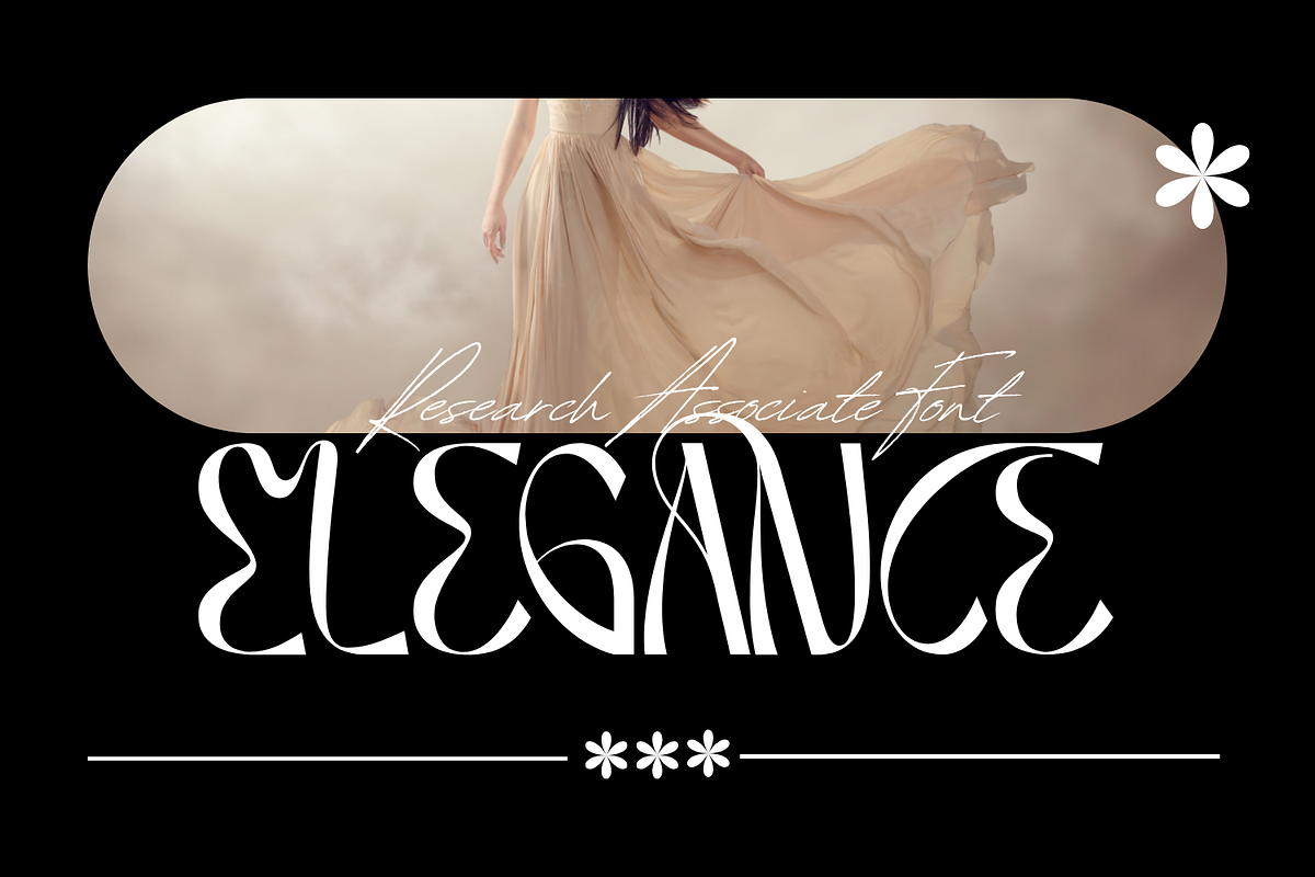 RESEARCH ASSOCIATE - LUXURY FONT, a Sans Serif Font by 177Studio (Photo 3 of 8)