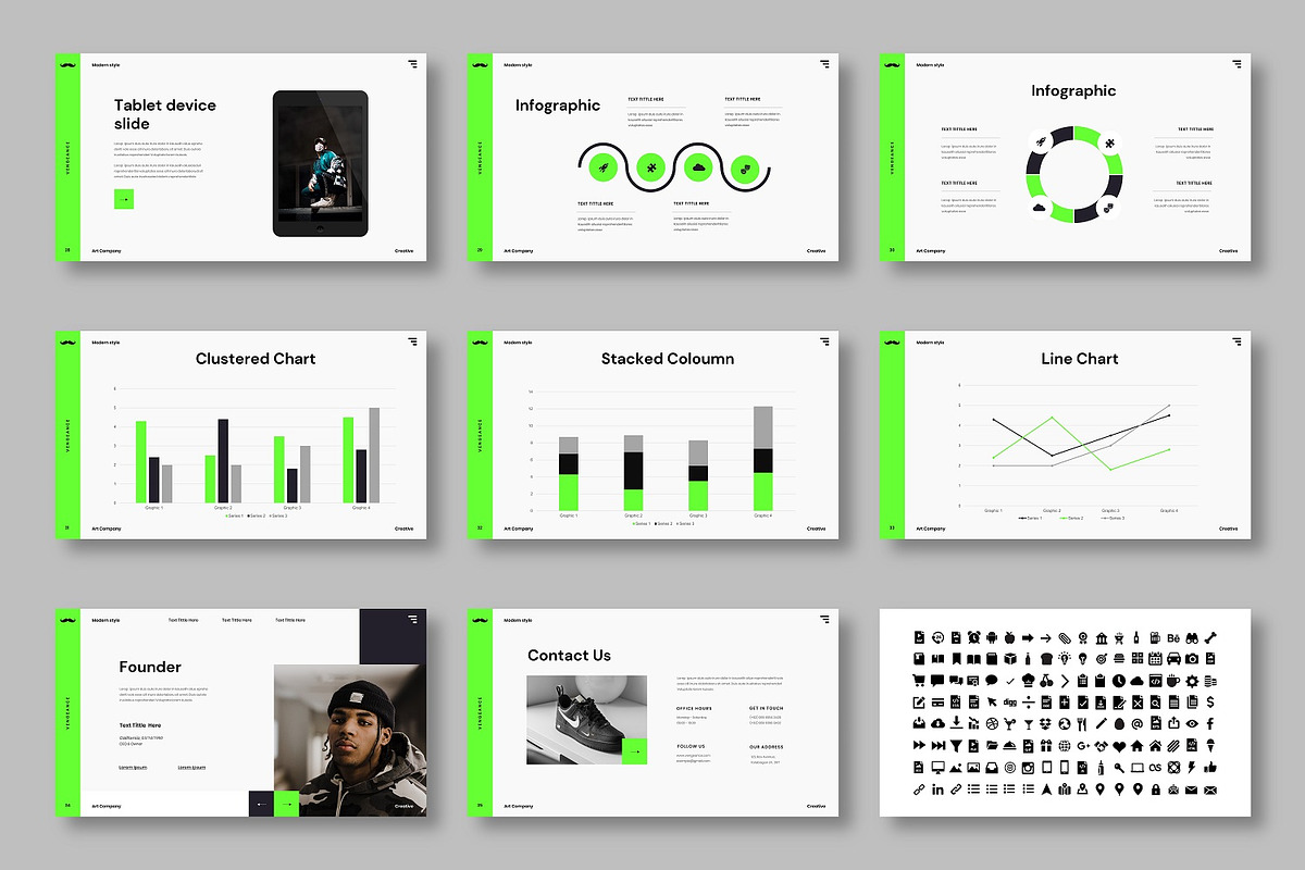 Vengeance - Business Google Slide, a Presentation Template by Dens Creative Studio (Photo 5 of 6)
