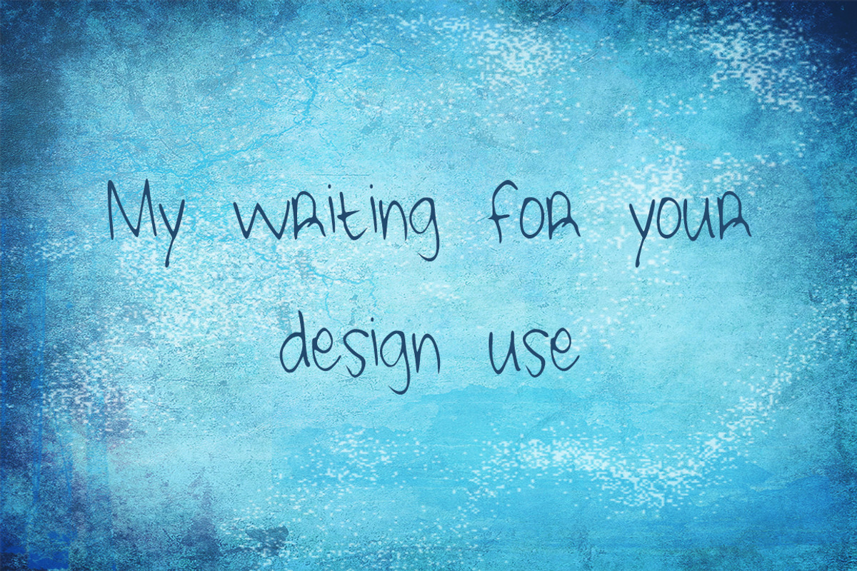 Maryam's Handwriting preview 2