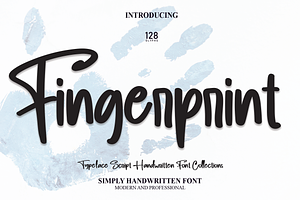 Fingerprint Script Font