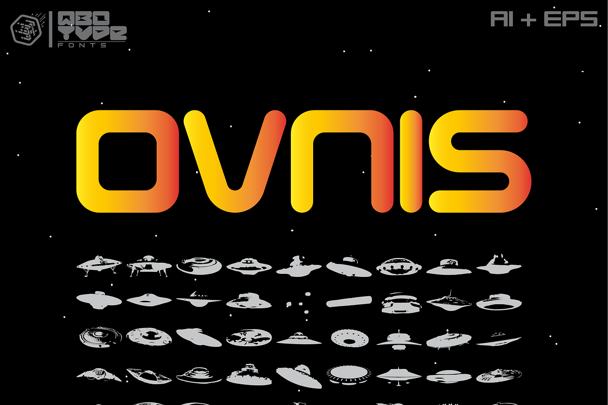 Ovnis, a Font by Qbotype Fonts (Photo 1 of 2)