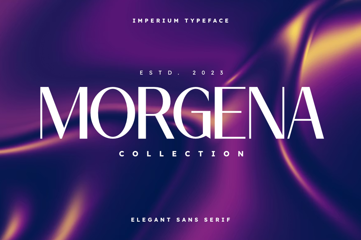 Imperium | Elegant Luxury Sans, a Sans Serif Font by Masyafi Studio (Photo 5 of 8)