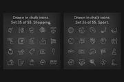 1100 Chalkboard vector icons pack, an Outline Icon by Visual Generation (Thumbnail 21 of 31)
