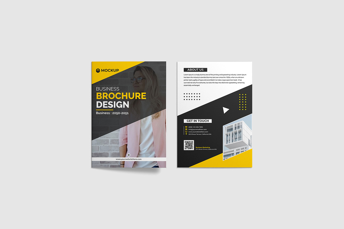 Bifold Brochure Mockup, an Advertising Mockup by My Mockup (Photo 2 of 4)