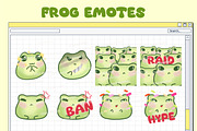 Twitch Discord Frog Emotes PNG, an Object Graphic by ArtPrintBabe (Thumbnail 3 of 5)