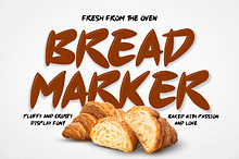 Bread Marker - Delicious Font