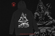 10 Bundle Dark Art Shiva God Hindu, an Illustration by Morspective (Thumbnail 4 of 7)