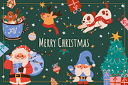 Christmas Graphics, a Decorative Illustration by mmatvi (Thumbnail 1 of 6)