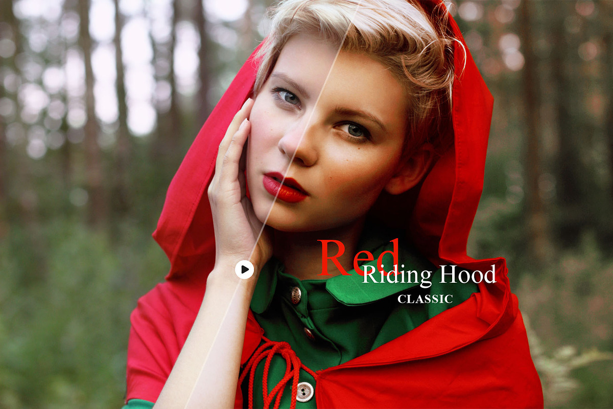 Red Riding Hood - Cinematic Action, an Action Add-On by FilterAtelier (Photo 3 of 7)