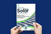 Modern Solar Energy Flyer Template, a Flyer Template by Soulfuldesignstudio (Thumbnail 2 of 4)