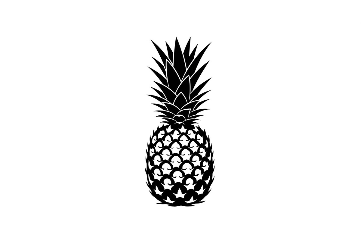 Pineapple Silhouette Vector Bundle, an Illustration by jahid234 (Photo 46 of 51)