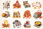 Fall Lazy Day Clipart, an Illustration by Dream Creation (Thumbnail 4 of 4)