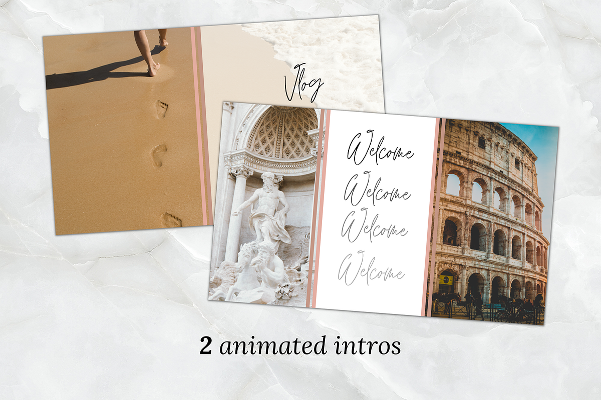 Feminine Youtube Branding Kit, a Social Media Template by PittaFinePrint (Photo 6 of 9)