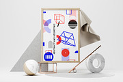 Abstraction modern geometry set., a Pattern Graphic by lisa_kalev (Thumbnail 4 of 8)
