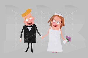 Bride and groom