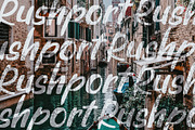 Rushport Handwritten Brush Font, a Script Font by Dawnside Graphic (Thumbnail 7 of 12)