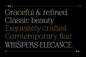 BLANCERA Display Serif