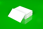 Mockup business card or invitation, a Print Template by Milan Mockup (Thumbnail 3 of 7)