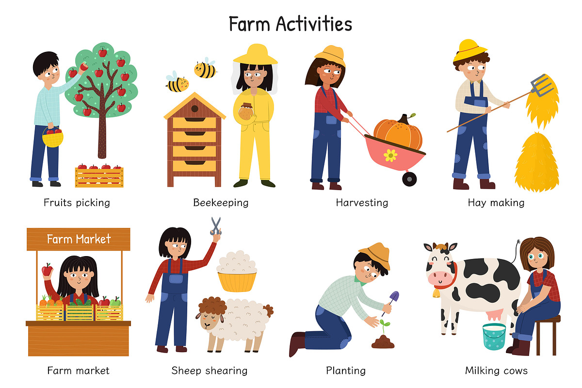 Big Farm Collection: 697 in 1, an Animal Illustration by Gulnara Sabirova (Photo 14 of 30)