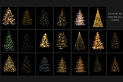 Christmas tree lights bokeh overlays, an Object Graphic by Paper Farms (Thumbnail 7 of 8)
