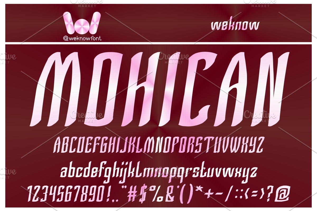 Silver Knight font, a Font by weknow (Photo 4 of 5)