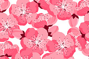Japanese sakura seamless patterns., a Pattern Graphic by incomible (Thumbnail 2 of 2)