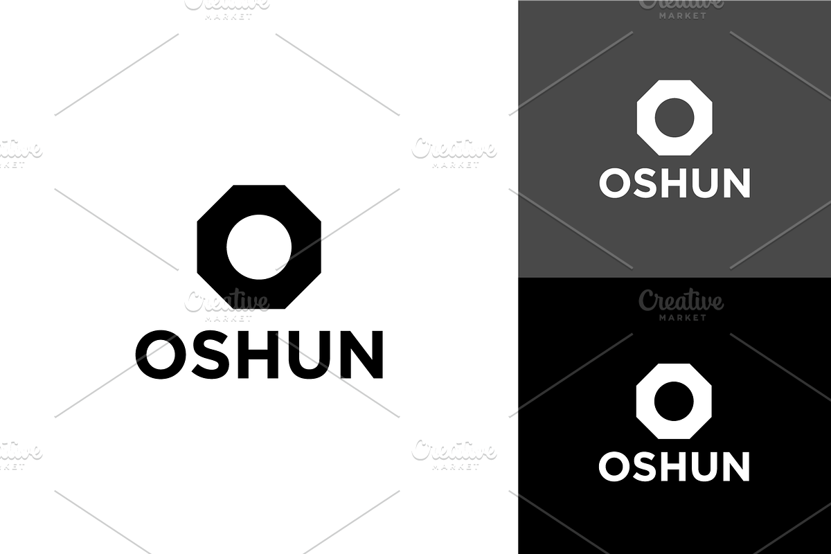 Oshun Logo Design, a Branding & Logo Template by zaqilogo (Photo 1 of 2)